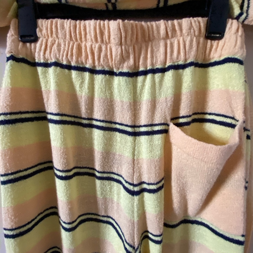 Free People Jax Yellow Striped Pant Set - Picture 6 of 8